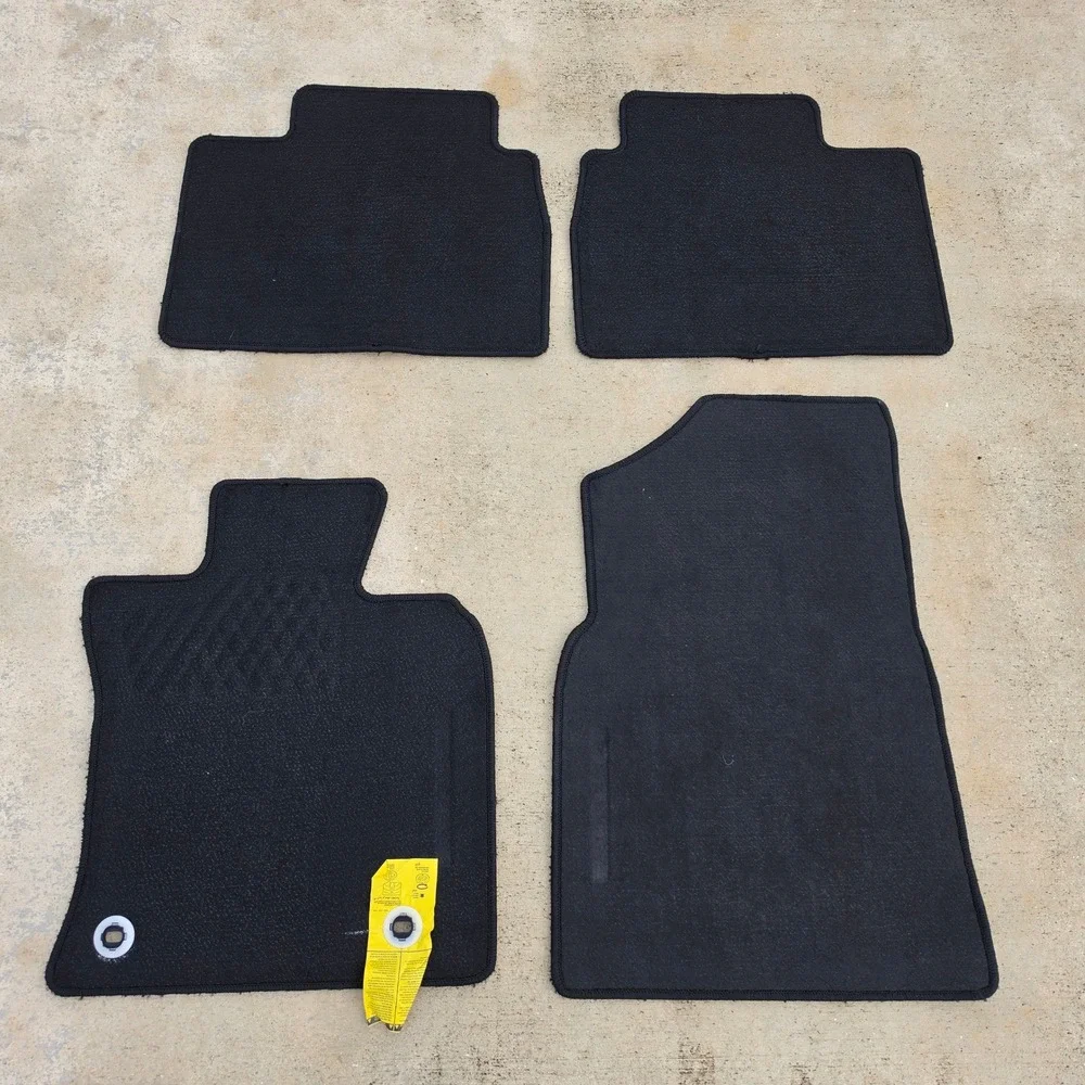 Toyota Floor Mats Black Camry Carpet Set Interior Protection OEM Style 2025-2026